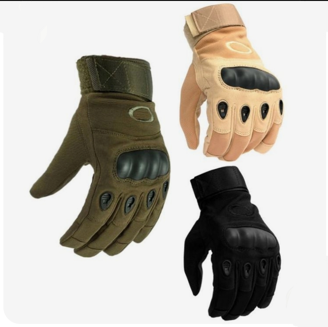 دستکش تمام پنجه اوکلی Oakley اصل | مدل تاکتیکال ورزشی در سه رنگ (سبز، مشکی، خاکی) - تصویر 2