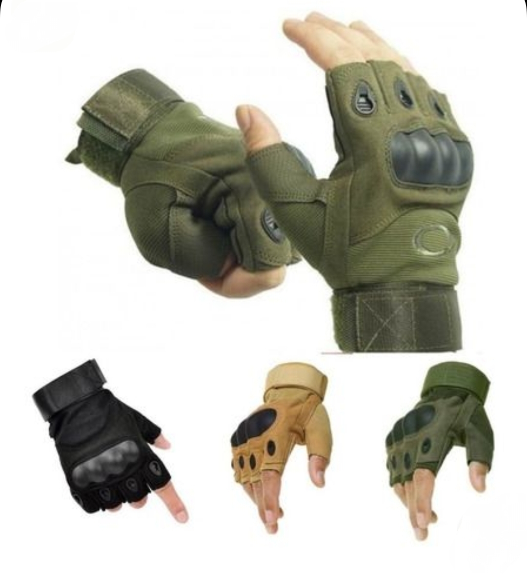 دستکش نیمپنجه اوکلی Oakley اصل | مدل تاکتیکال ورزشی در سه رنگ (سبز، مشکی، خاکی) - تصویر 2