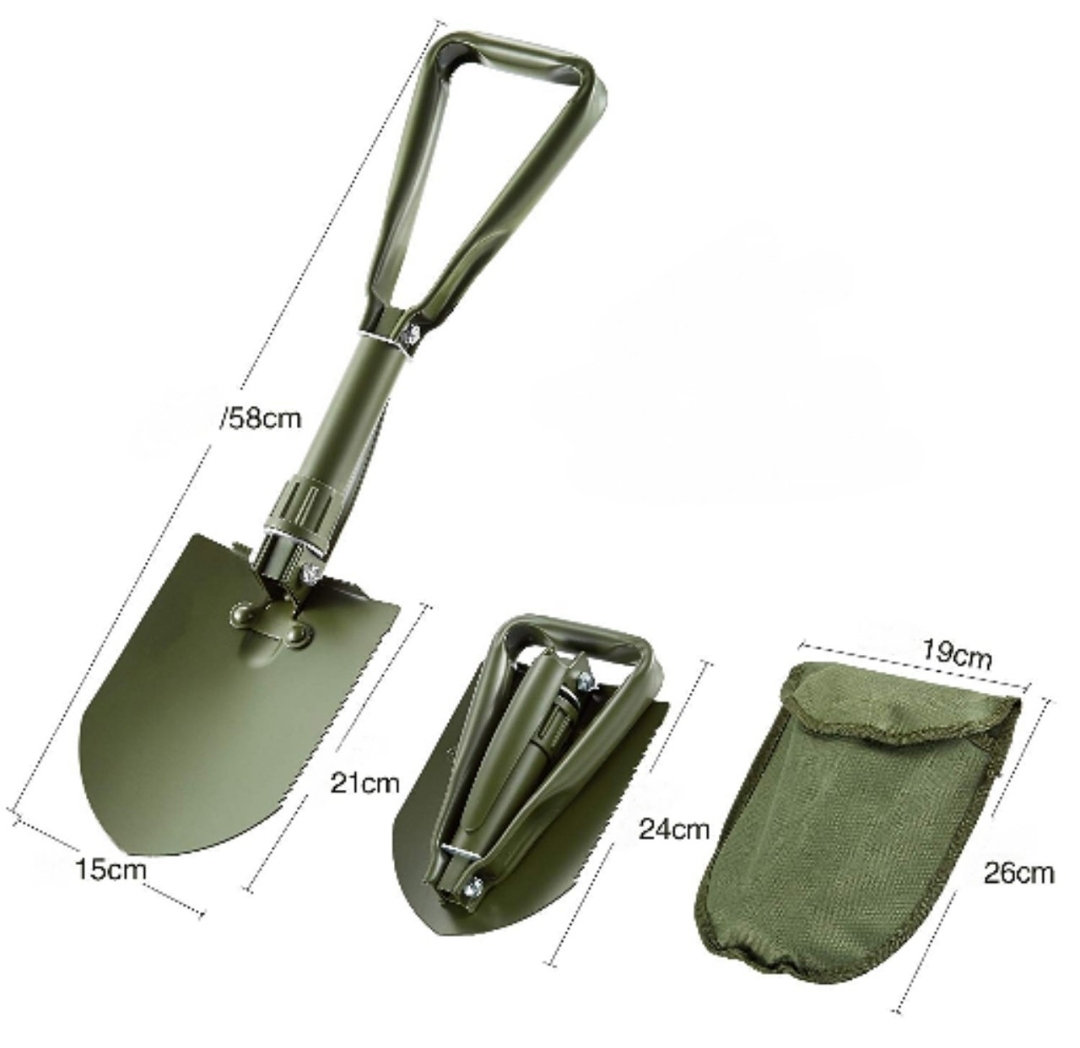 بیلچه تاشو آفرود | ابزار حرفهای برای آفرود، کمپینگ و کوهنوردی - تصویر 4